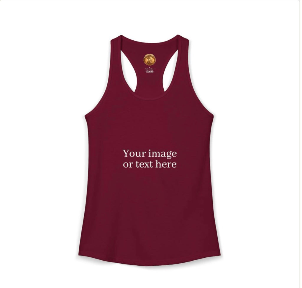 Women's Guam Island Palm | Ideal Racerback Tank