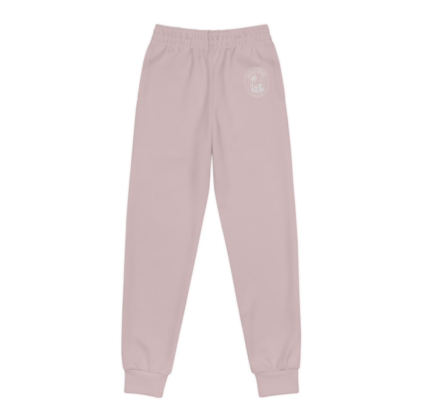 Youth Joggers with Small Crest Logo — Comfortable Kids Athletic Sweatpants