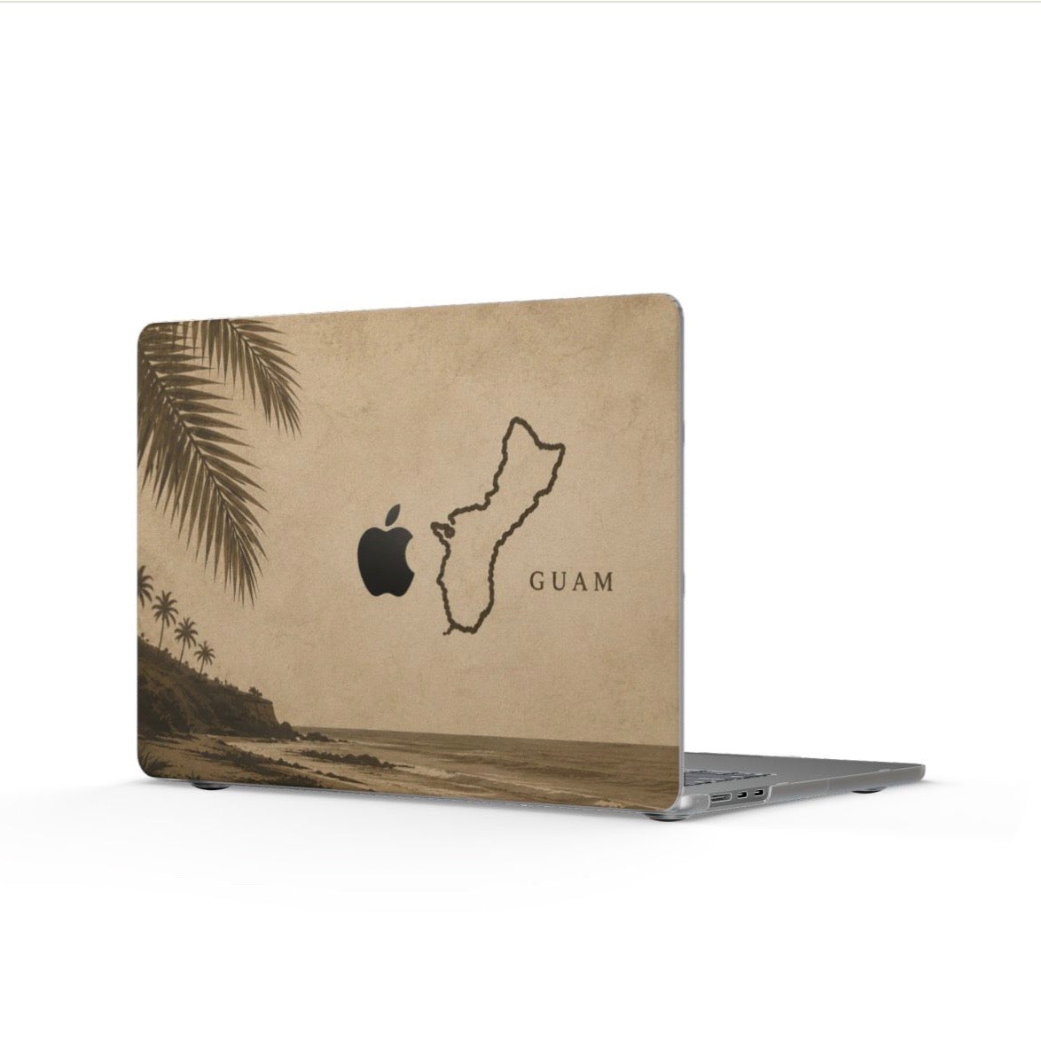Personalized Matte MacBook Case Sample Mockup (add your own image, logo or text)