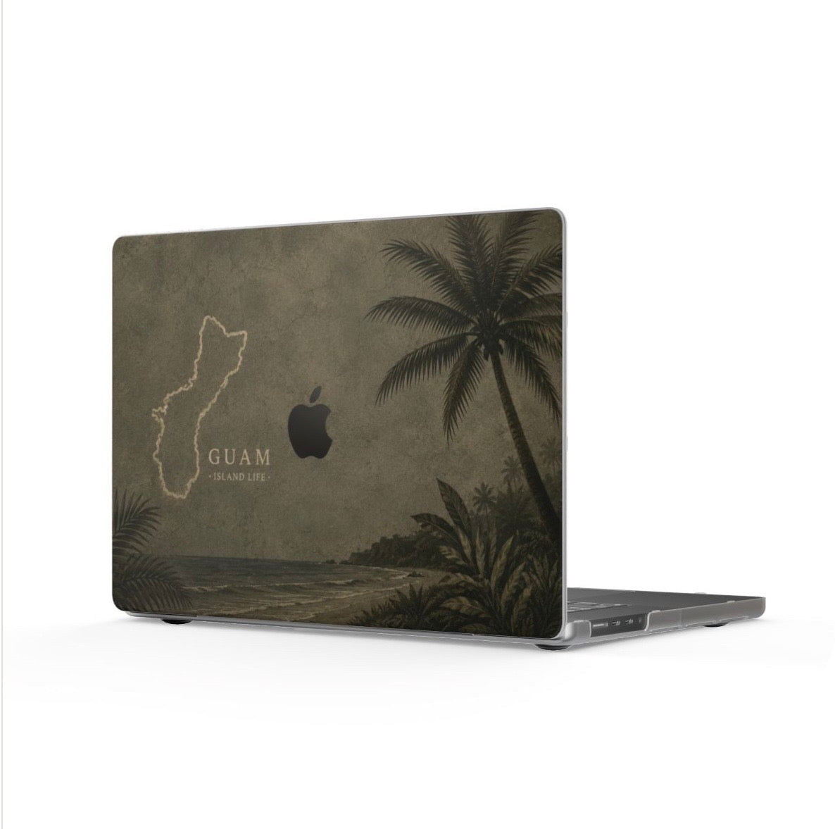 Personalized Matte MacBook Case Sample Mockup (add your own image, logo or text)