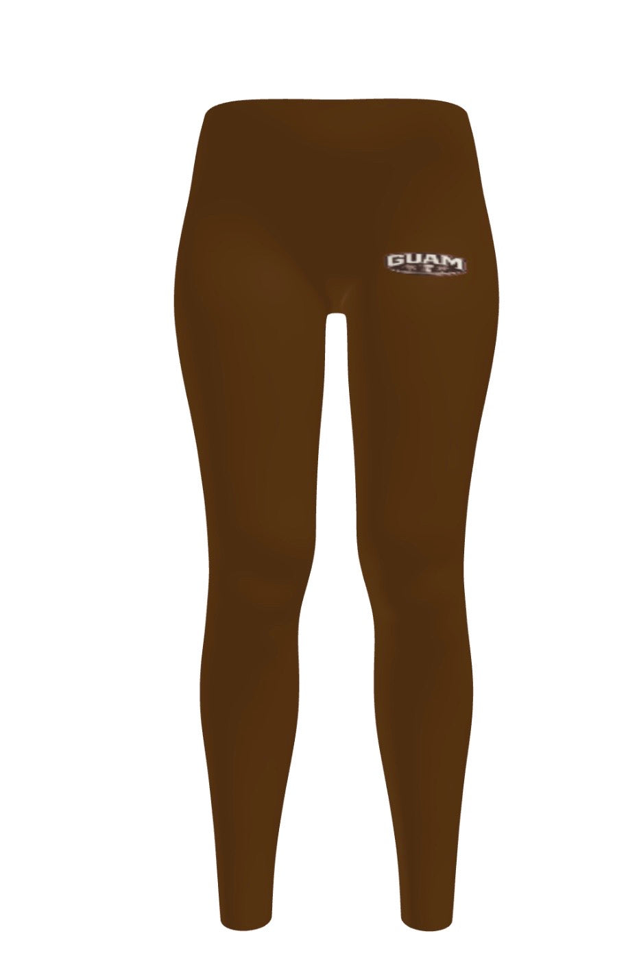 Guam Logo Leggings (Mauve, Black, White, Dark Gray, Dark Brown)