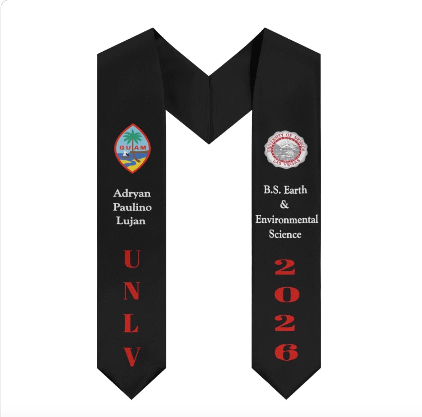 Customized Graduation Stole