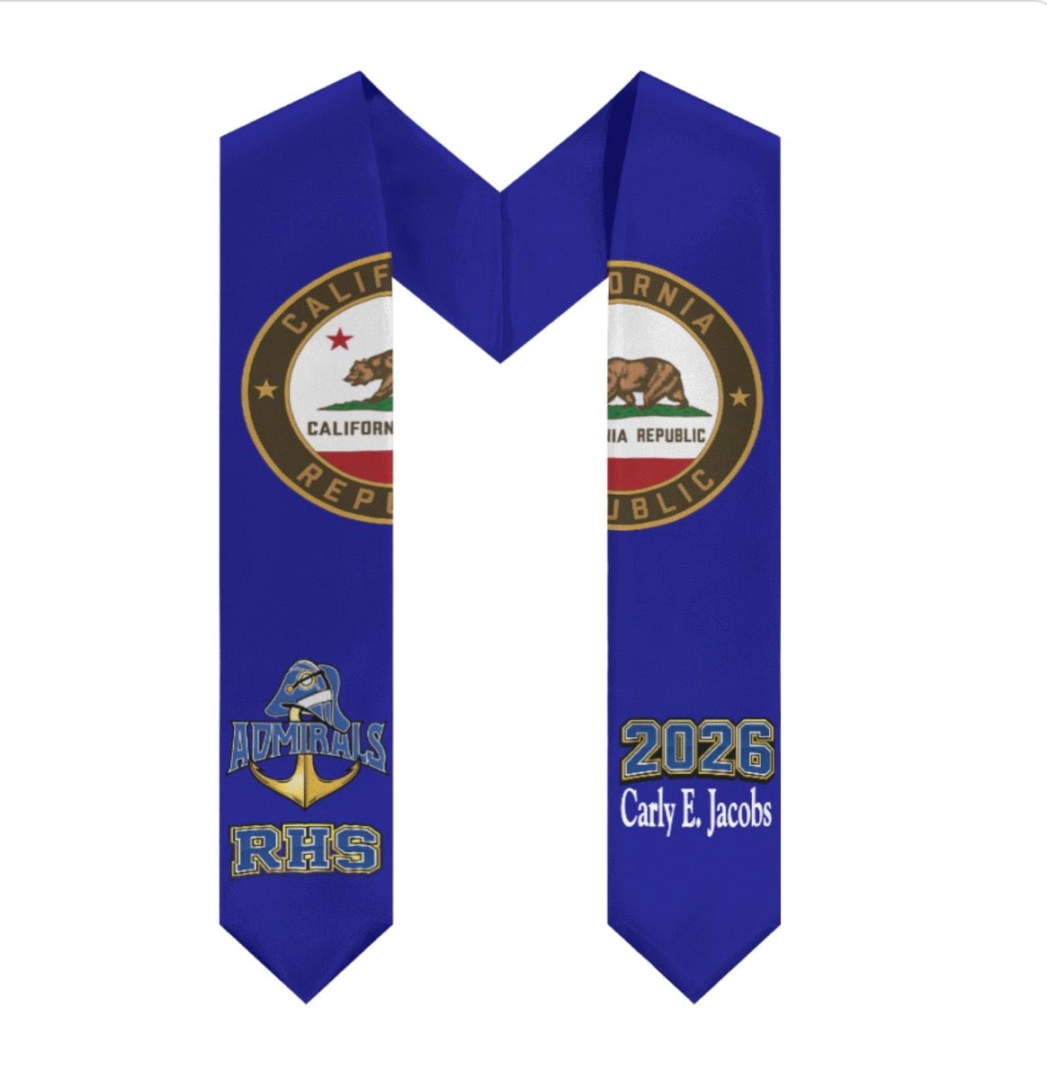 Customized Graduation Stole | Actual Mockups