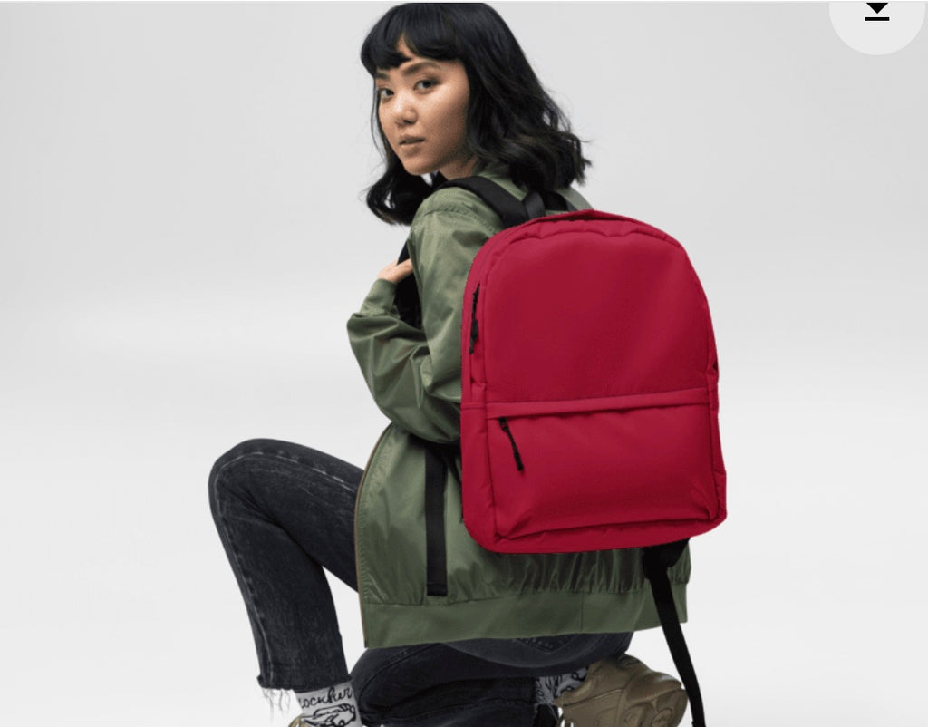 Personalized Backpack | Various Colors Available (Add your own image, logo or texts)