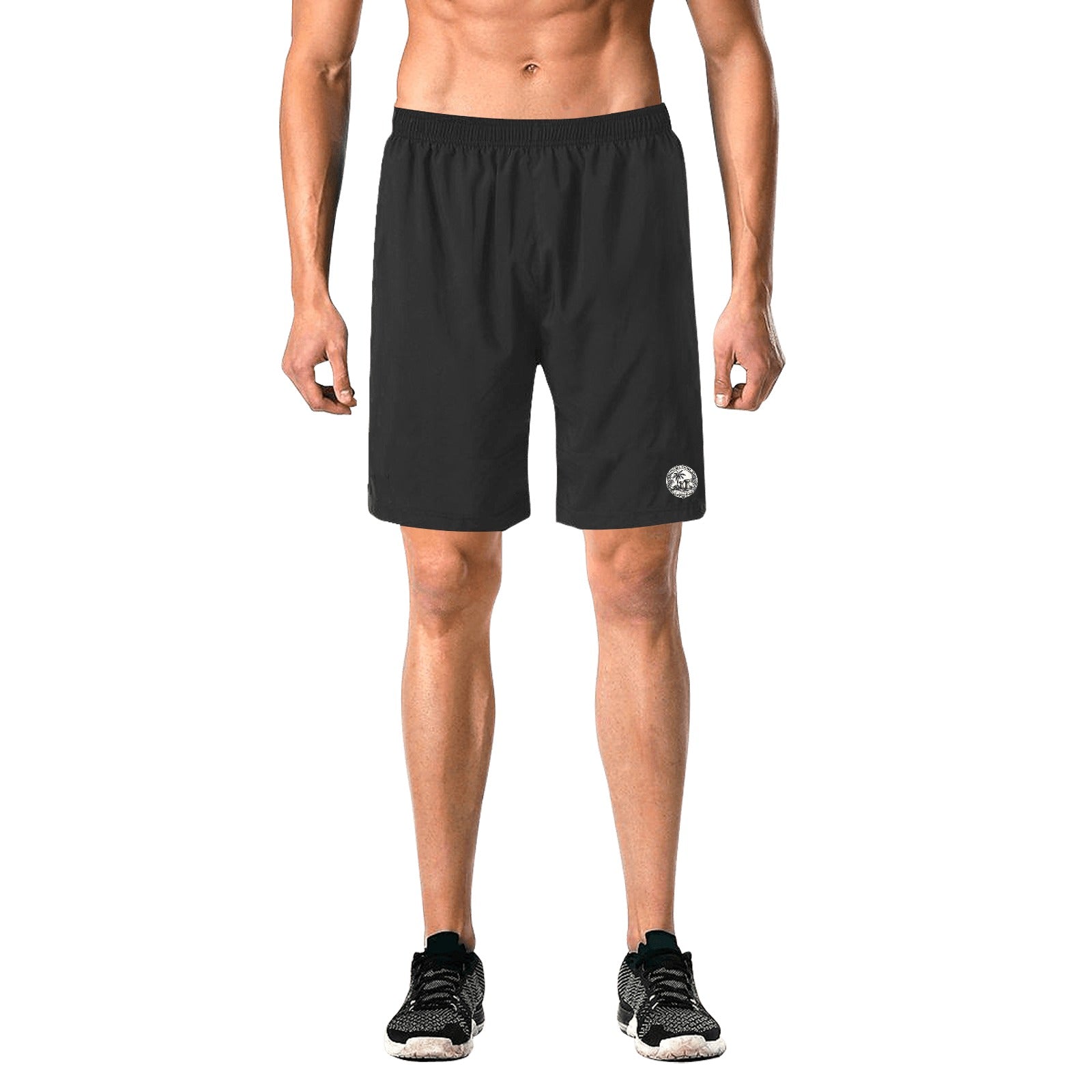 Men's Elastic Beach Shorts | Palm&Stone Signature Logo (6 colors | S-5XL)