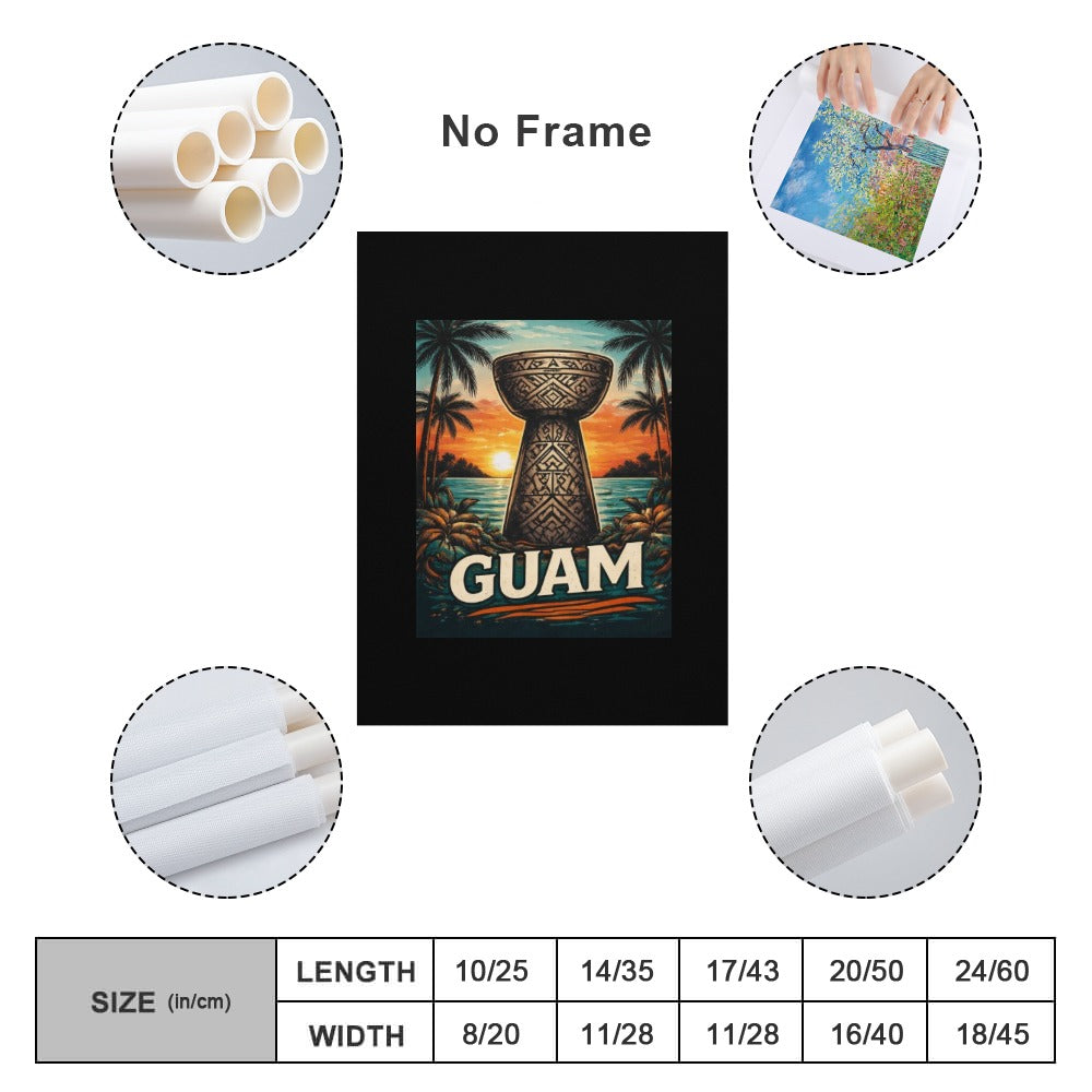Canvas Print Multiple sizes Unframed & Framed (Vertical)