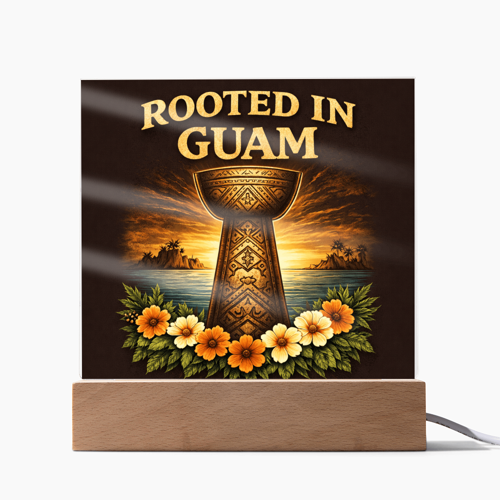 Rooted in Guam Acrylic Keepsake