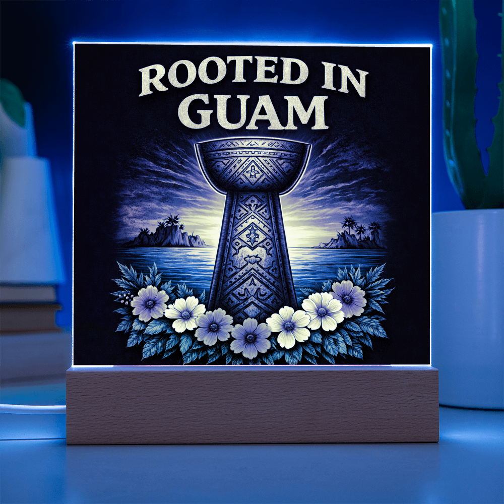 Rooted in Guam Acrylic Keepsake
