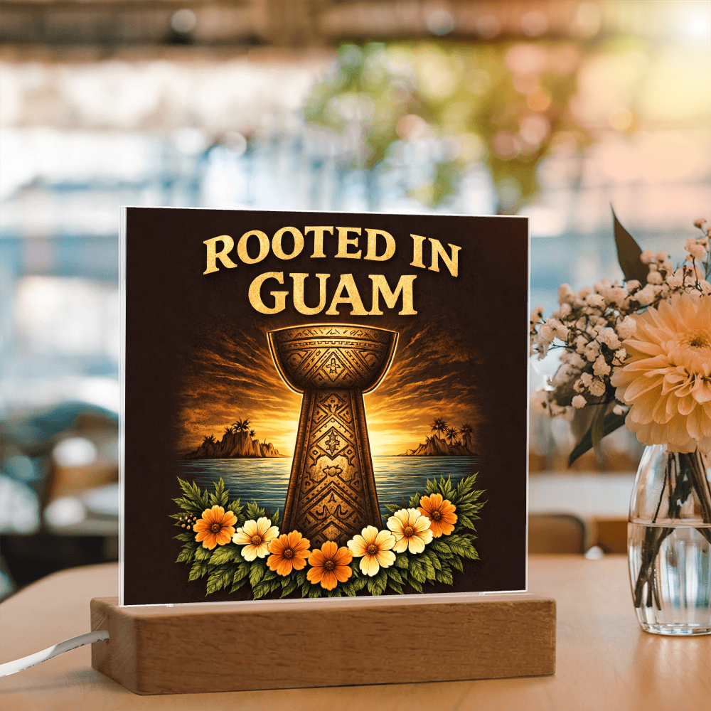 Rooted in Guam Acrylic Keepsake