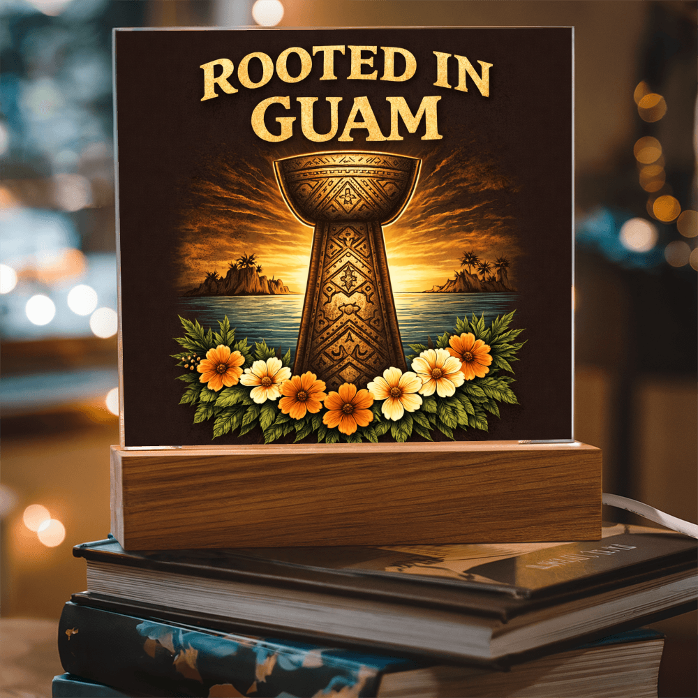 Rooted in Guam Acrylic Keepsake