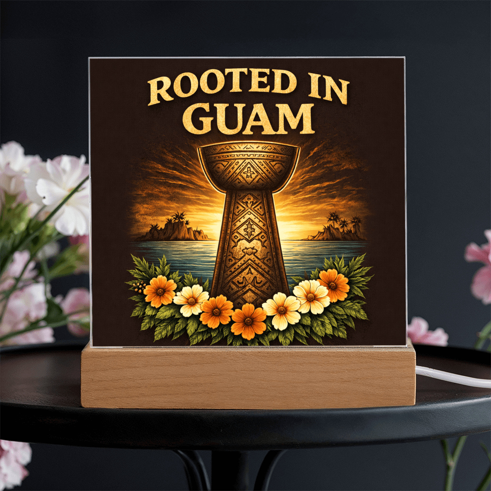 Rooted in Guam Acrylic Keepsake