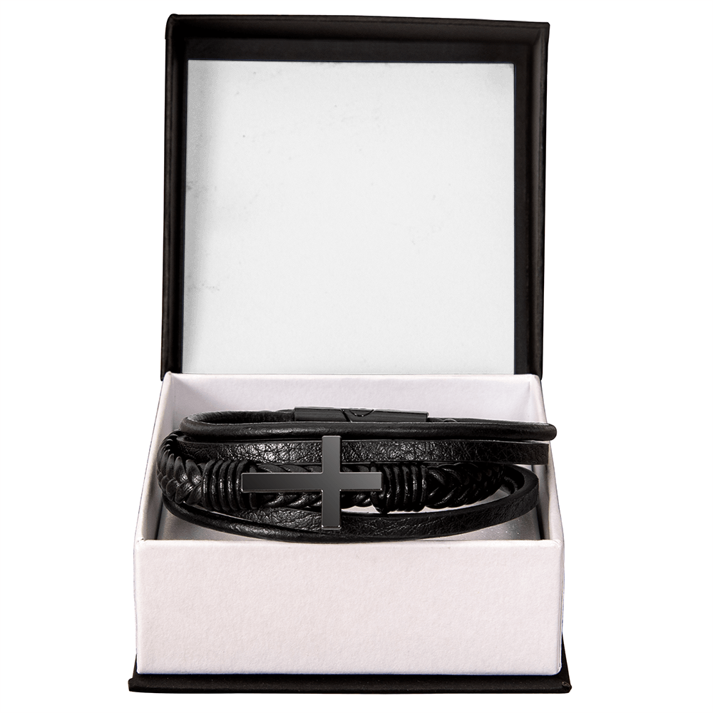 Men's Cross Bracelet