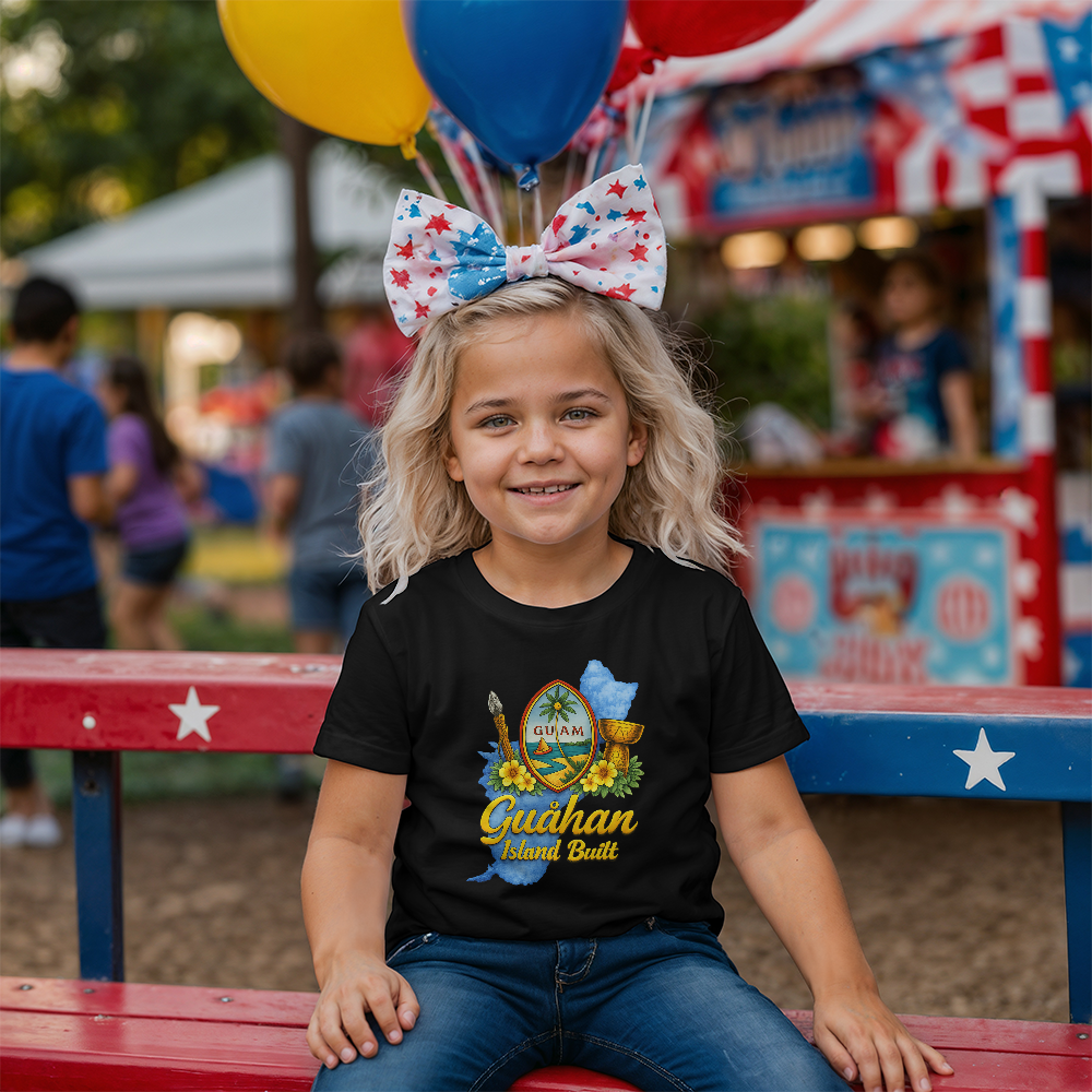 Guåhan Island Built – Kids T-Shirt | Island Pride Tee