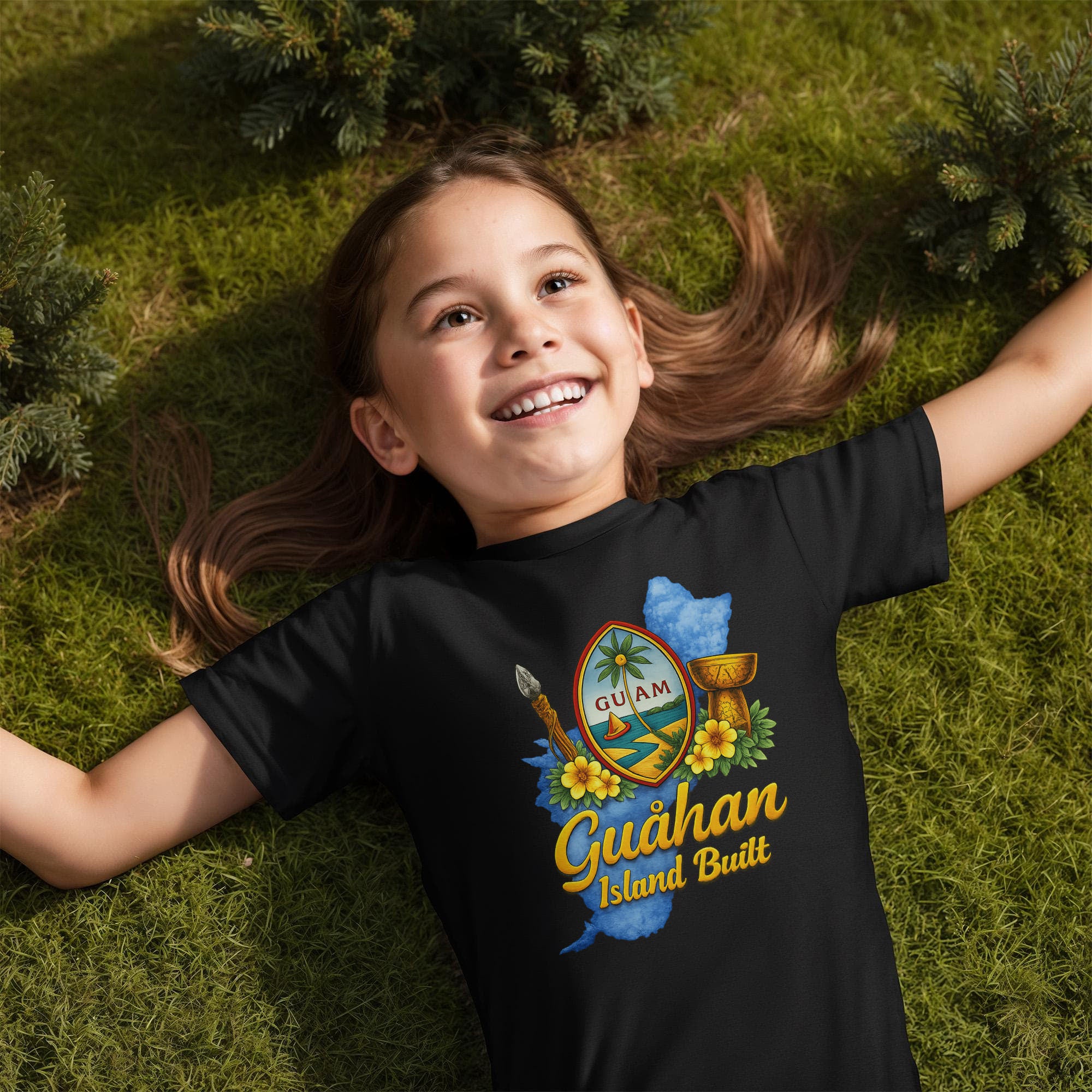 Guåhan Island Built – Kids T-Shirt | Island Pride Tee