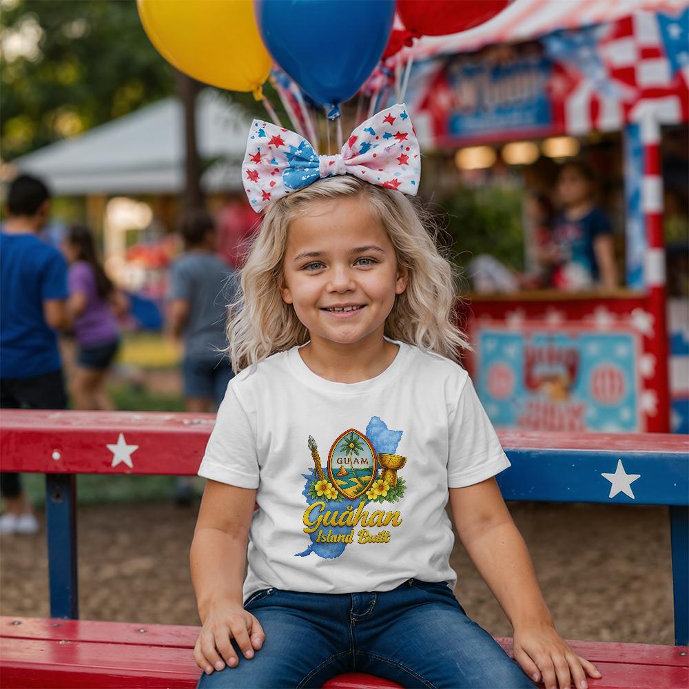 Guåhan Island Built – Kids T-Shirt | Island Pride Tee