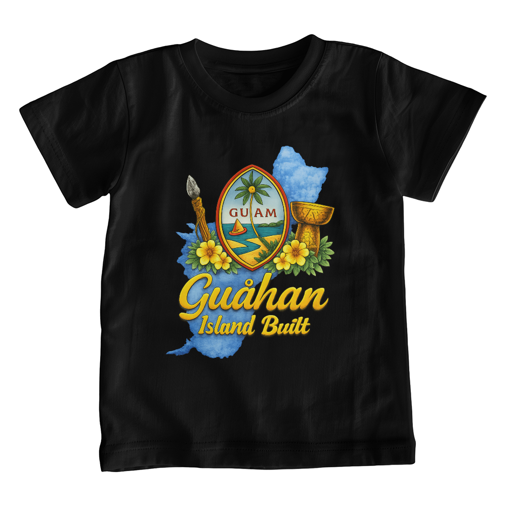 Guåhan Island Built – Kids T-Shirt | Island Pride Tee