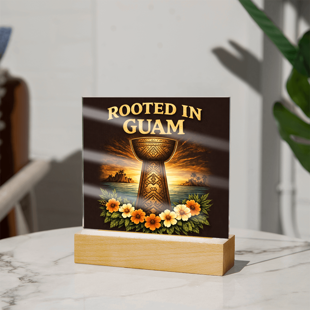 Rooted in Guam Acrylic Keepsake