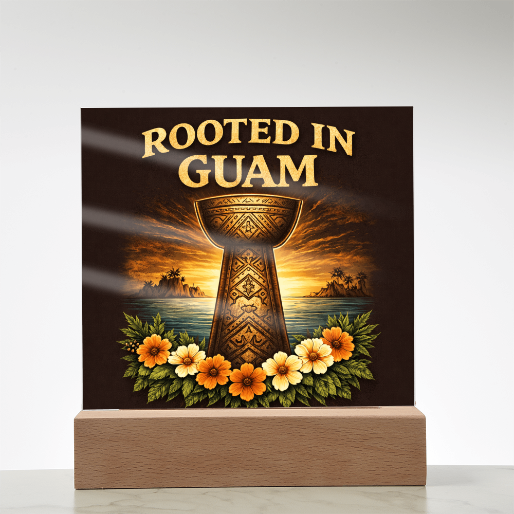 Rooted in Guam Acrylic Keepsake