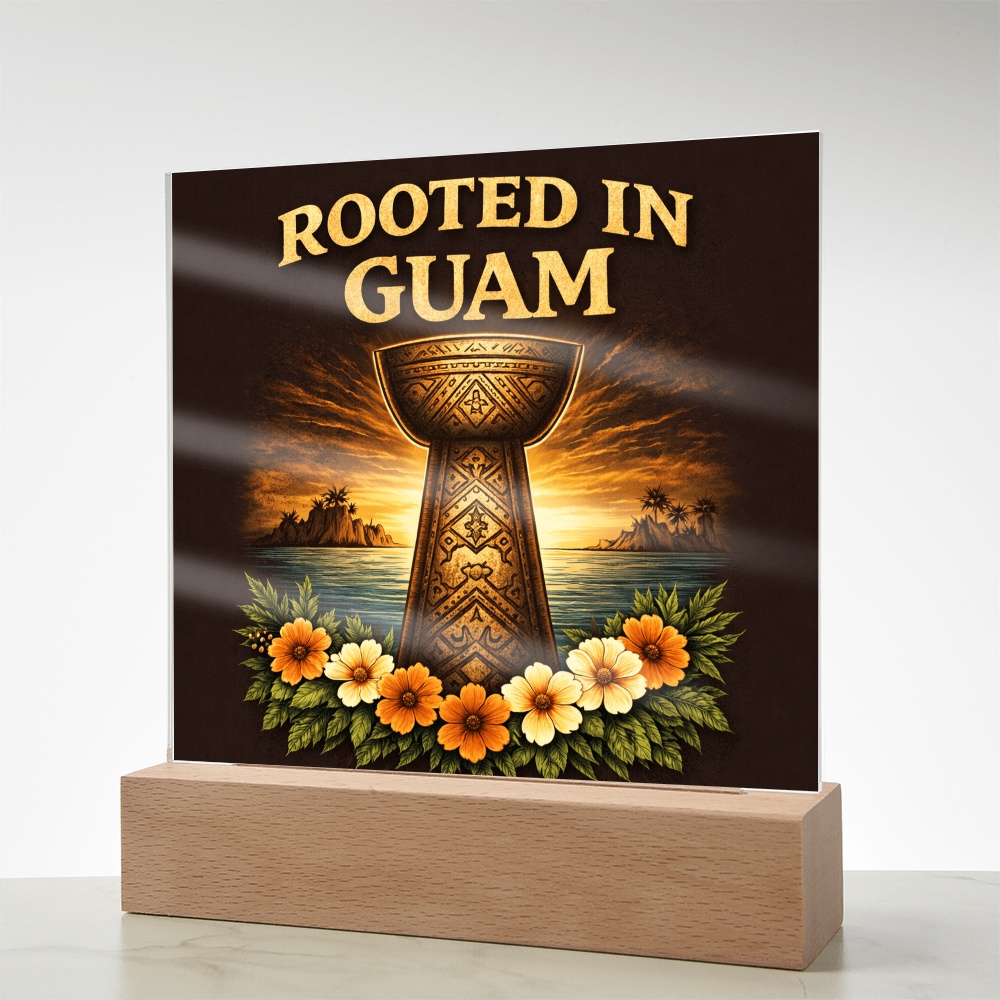 Rooted in Guam Acrylic Keepsake