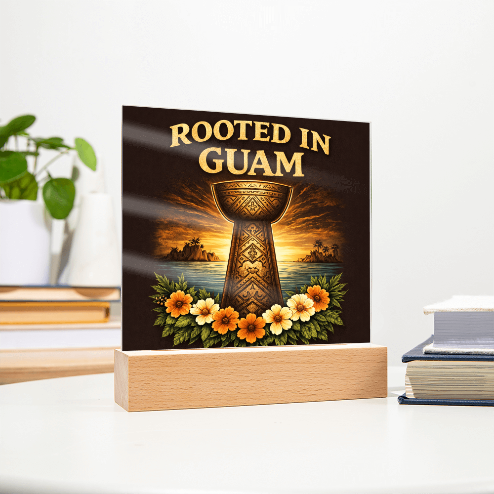 Rooted in Guam Acrylic Keepsake