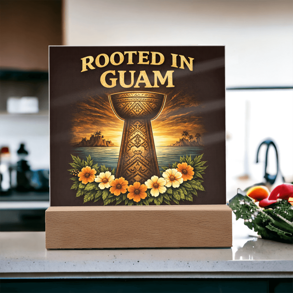 Rooted in Guam Acrylic Keepsake