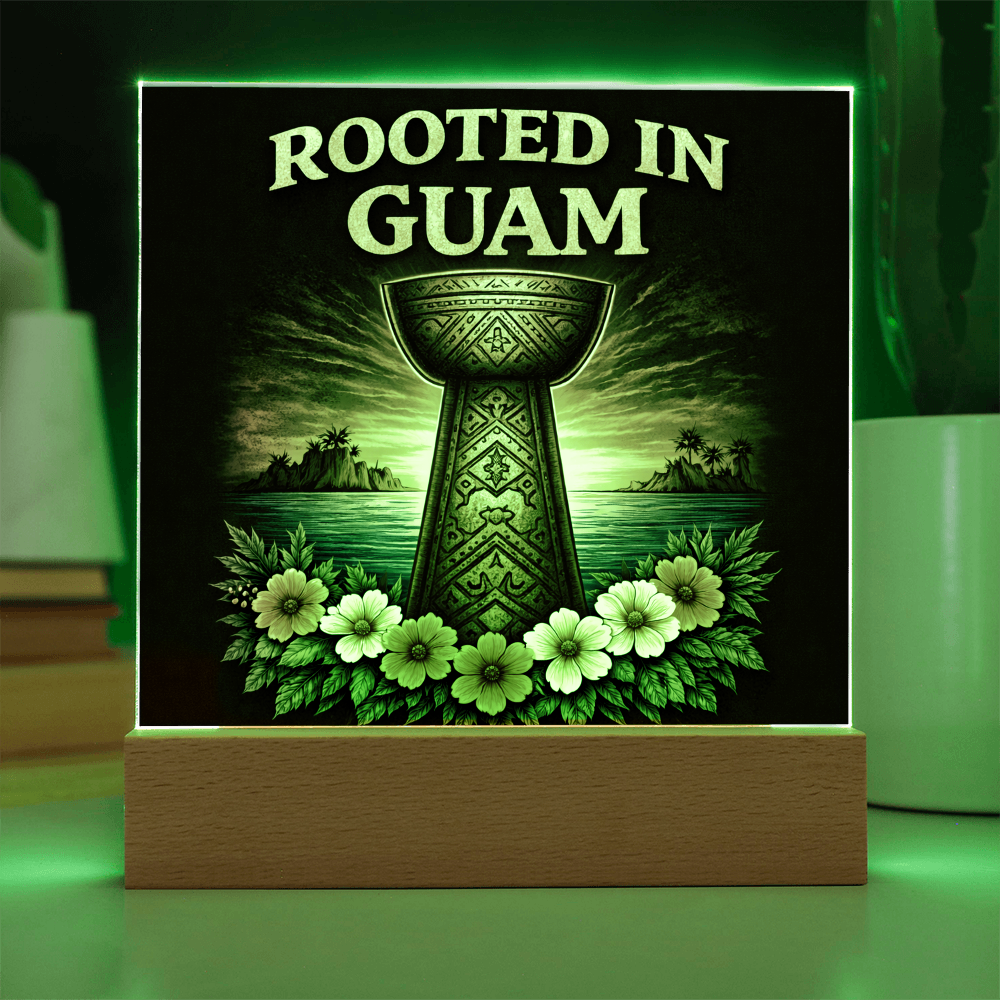 Rooted in Guam Acrylic Keepsake