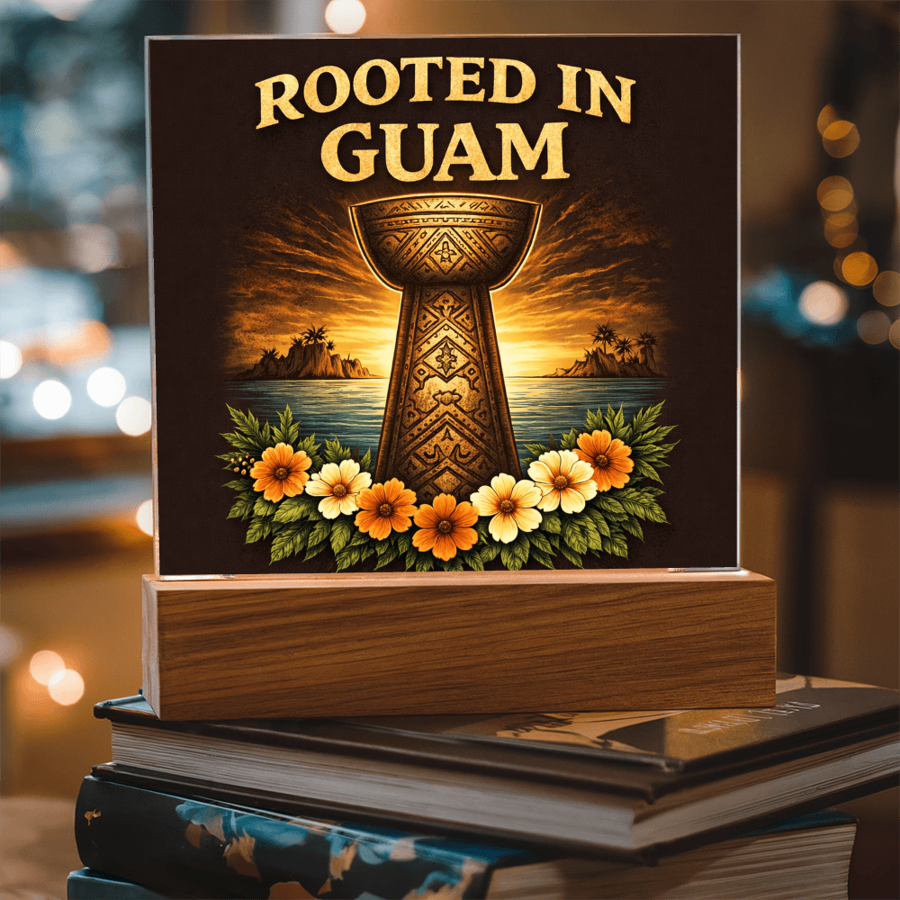 Rooted in Guam Acrylic Keepsake