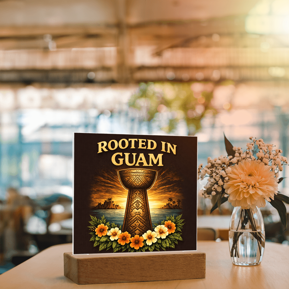 Rooted in Guam Acrylic Keepsake