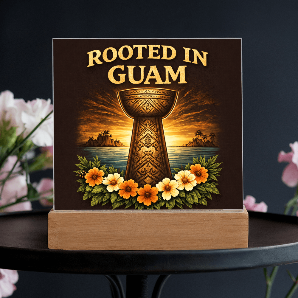 Rooted in Guam Acrylic Keepsake