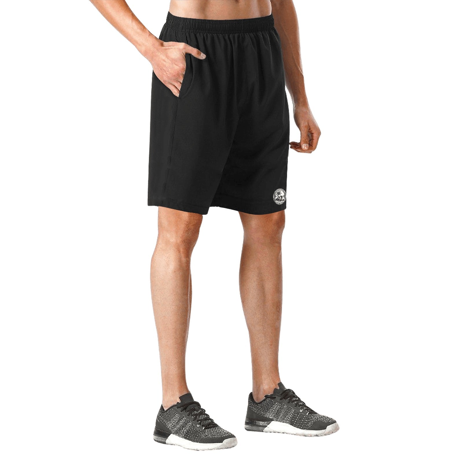 Men's Elastic Beach Shorts | Palm&Stone Signature Logo (6 colors | S-5XL)