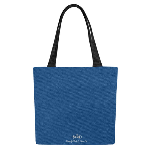 Actual Sample Canvas Tote Bag for SGH corporation (Mobil Guam) for Promo - Set of 4 for $25 (add your own logo)