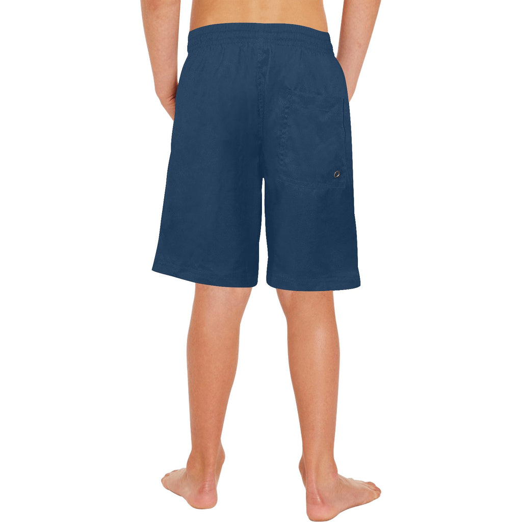 Palm & Stone Logo Boys' Causal Beach Shorts (5 colors | XS-XL)