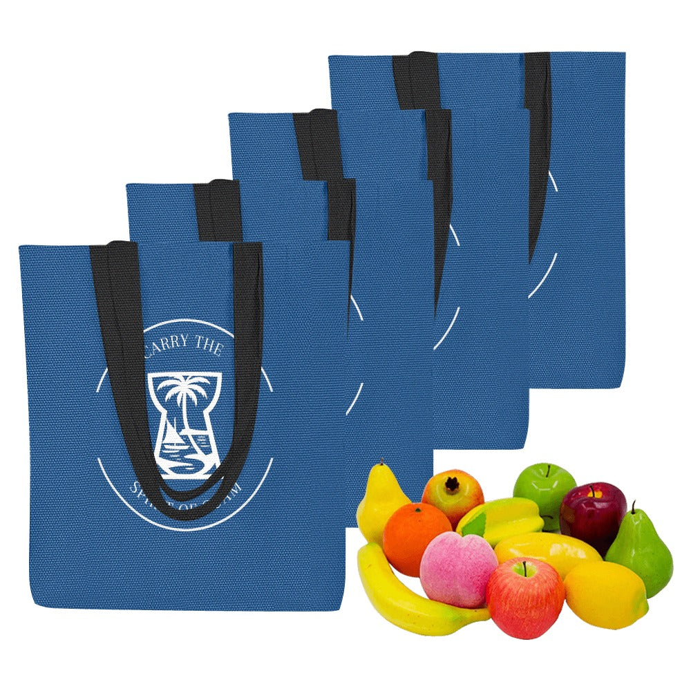 Canvas Tote Bag (Model1657) (Set of 4)