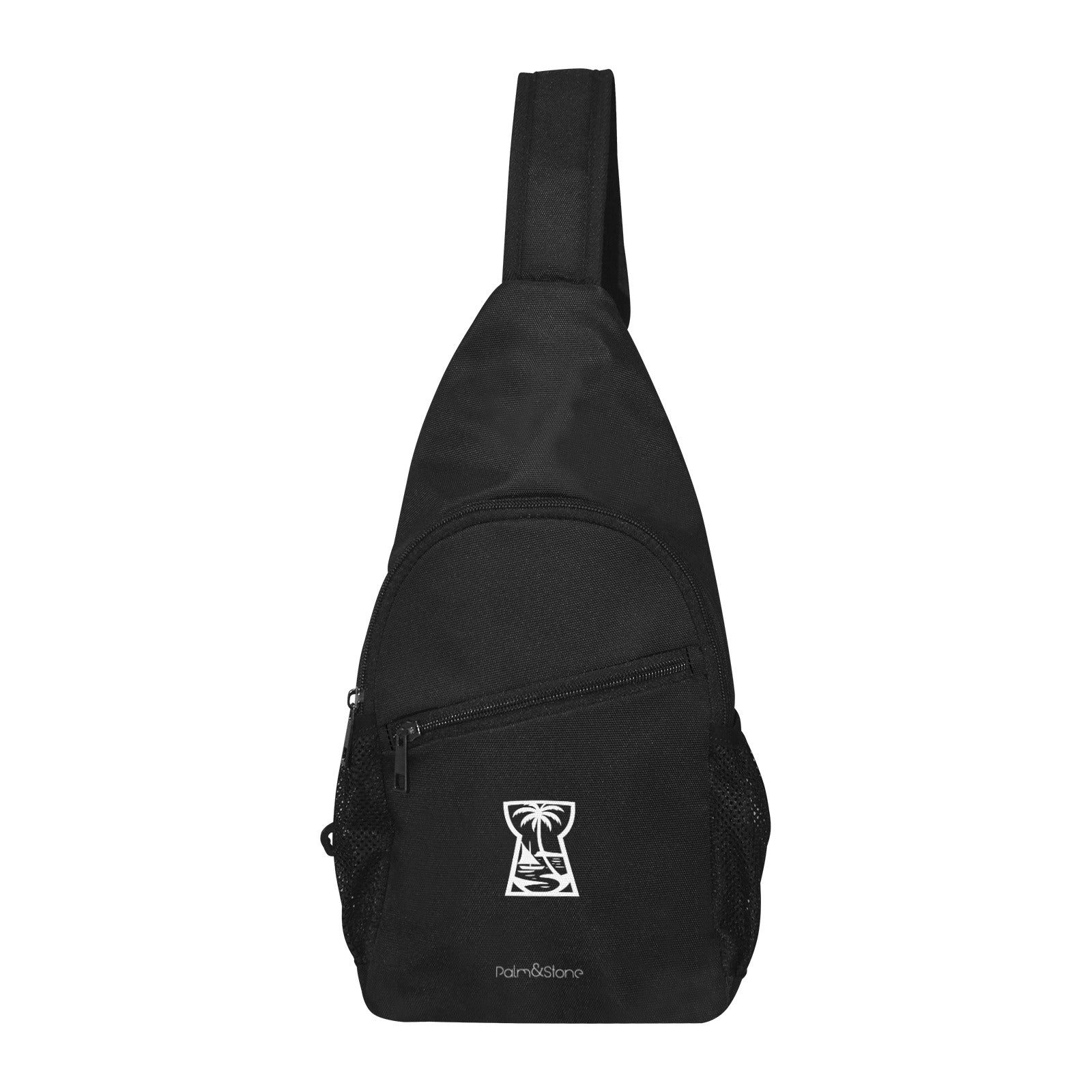 Latte Stone Chest Bag (option to personalize)