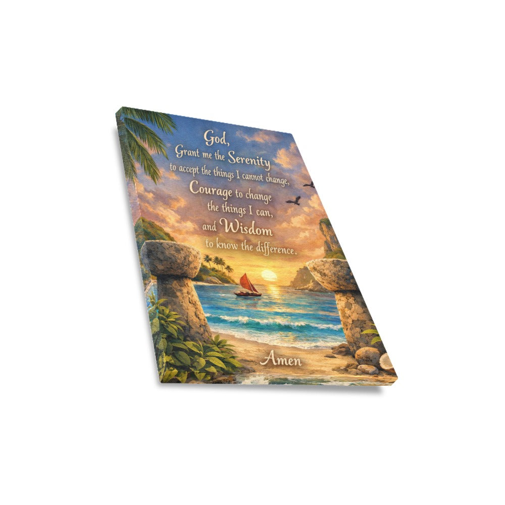Serenity Prayer Frame Canvas Print 11"x14"