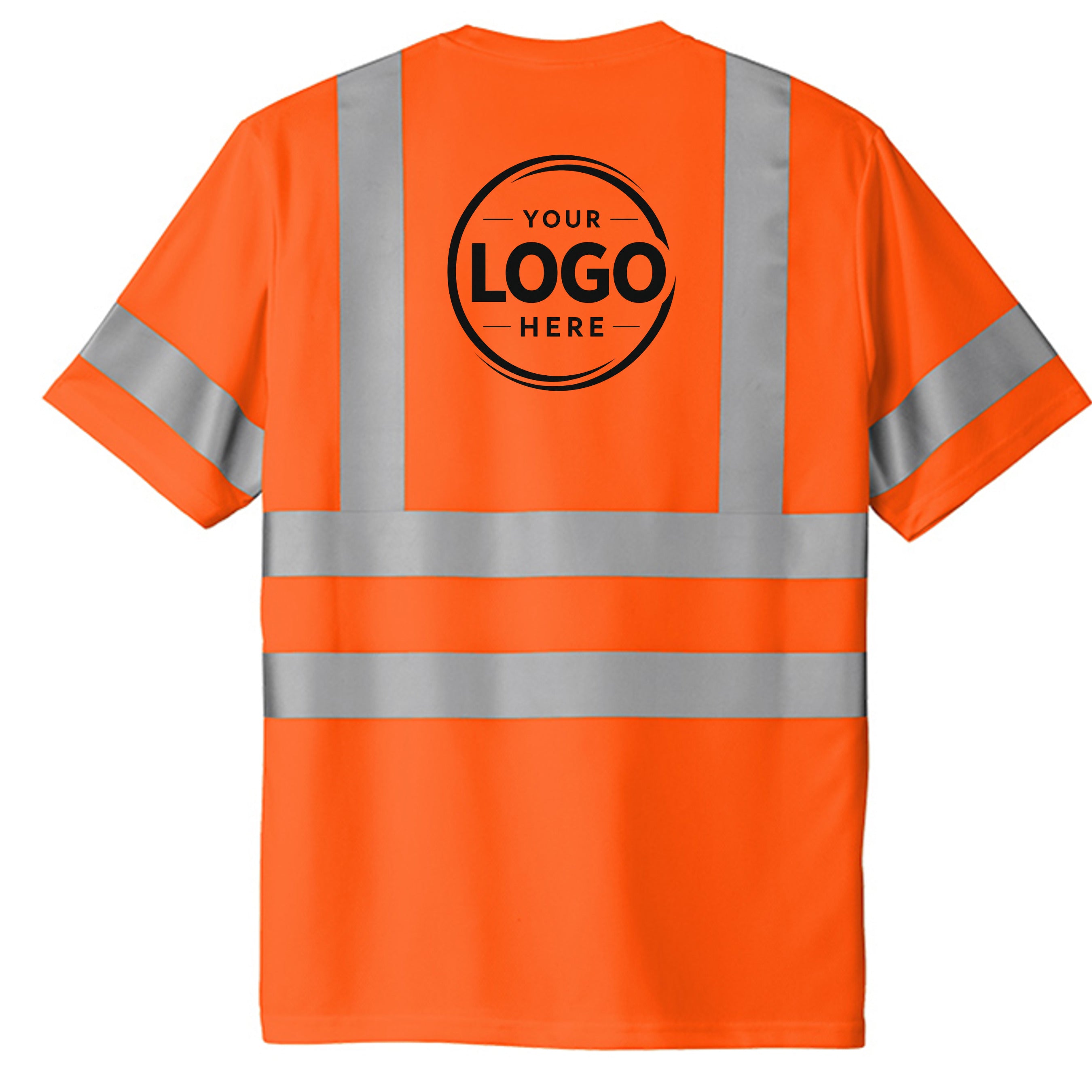 Safety Orange - CS202 - BACK