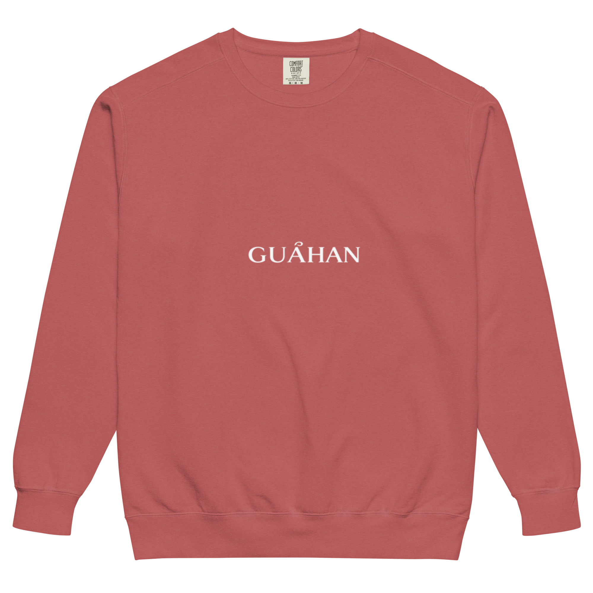 "Guahan" garment-dyed sweatshirt