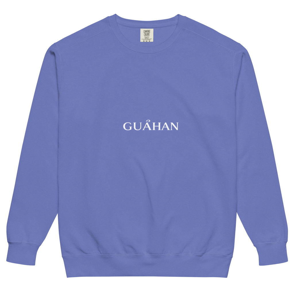 "Guahan" garment-dyed sweatshirt