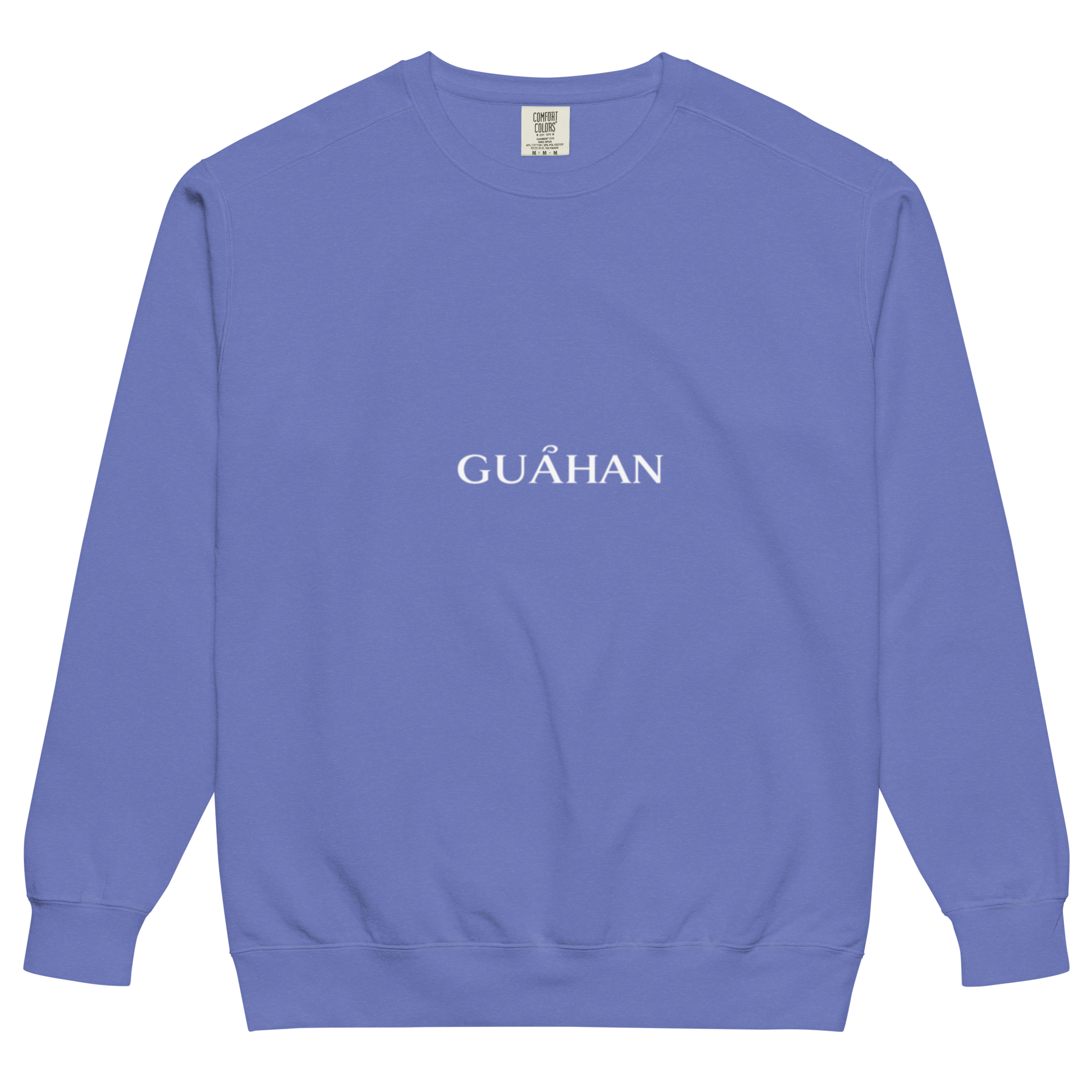 "Guahan" garment-dyed sweatshirt