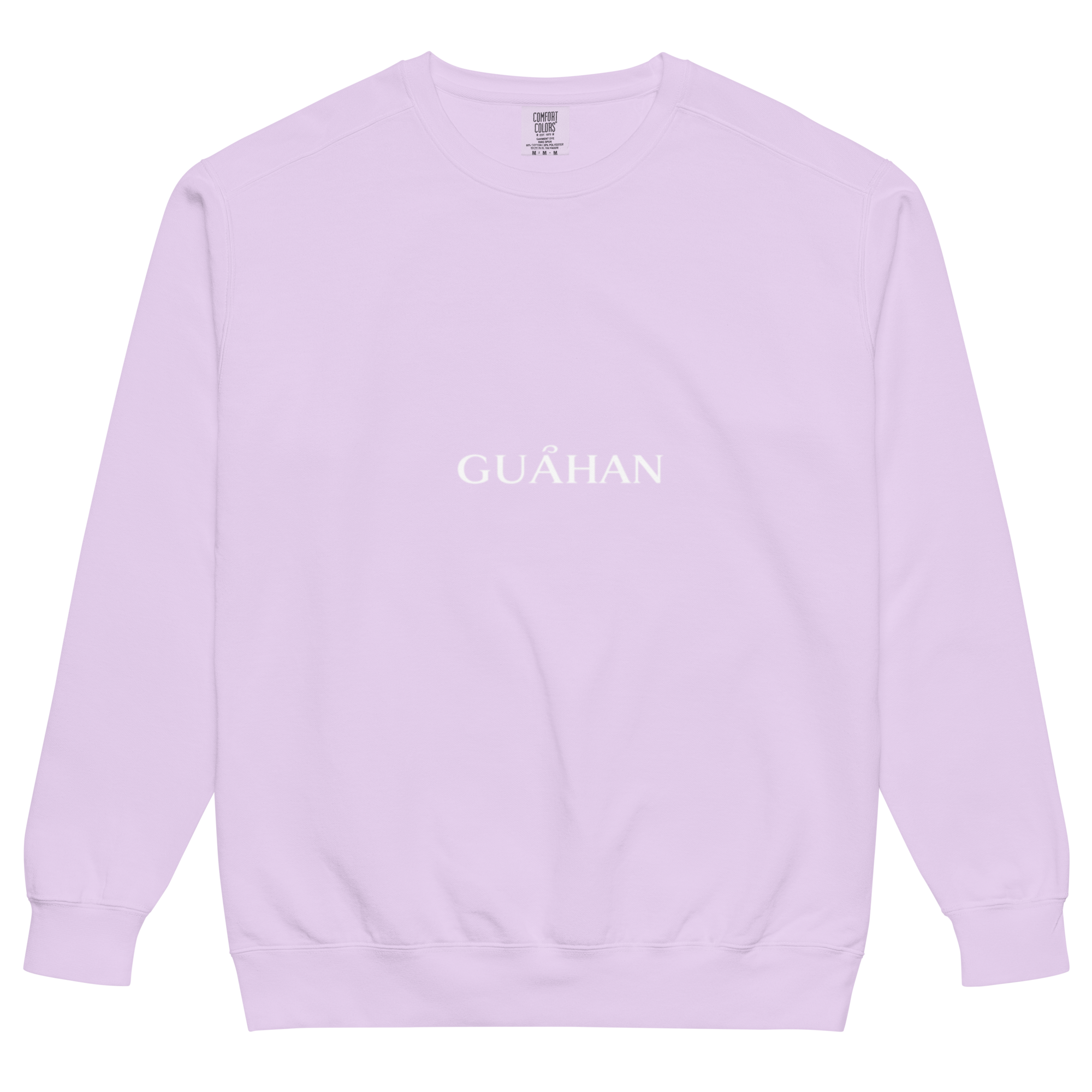 "Guahan" garment-dyed sweatshirt