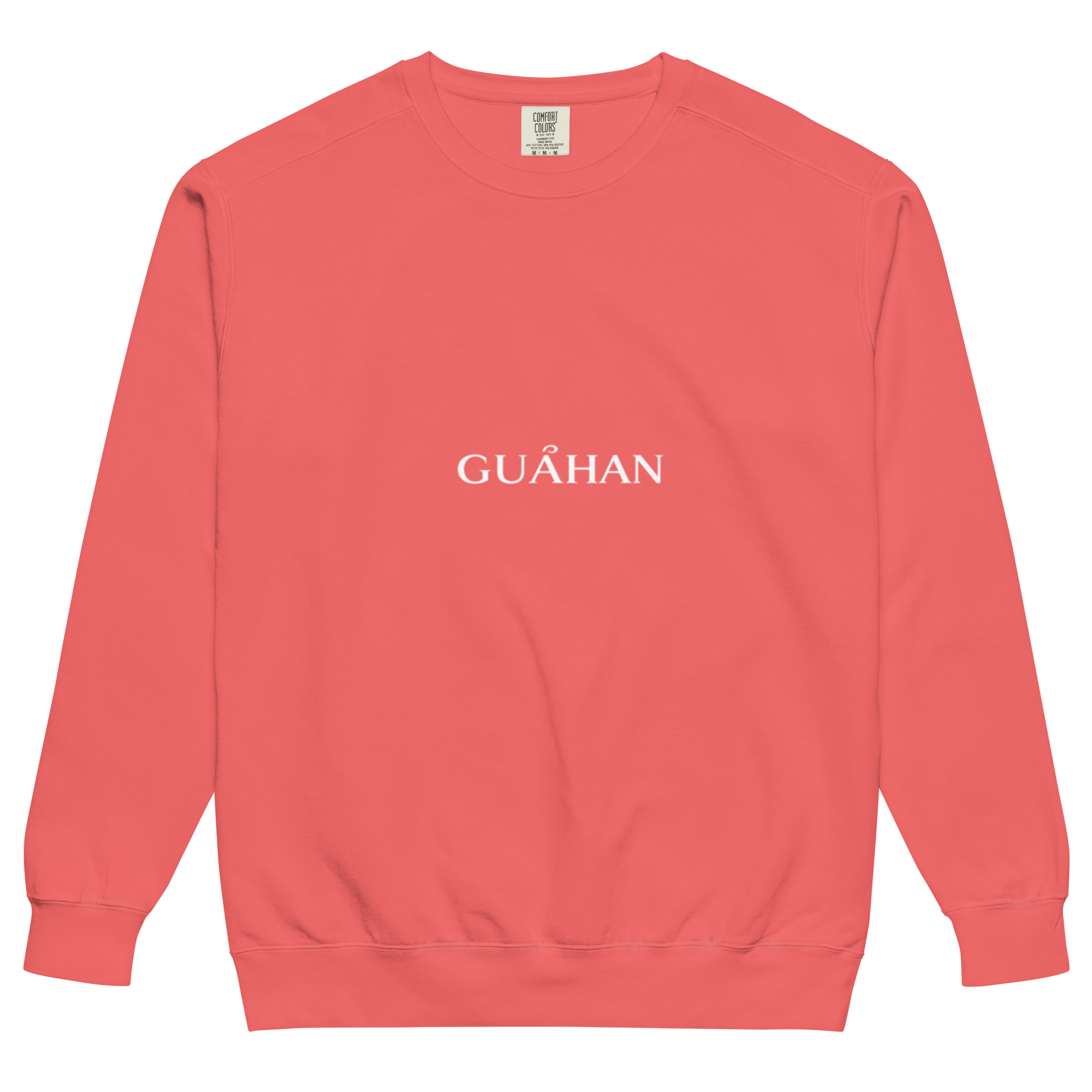 "Guahan" garment-dyed sweatshirt